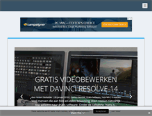 Tablet Screenshot of filmbewerking.nl